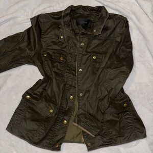 J. Crew Dark Green Utility Jacket